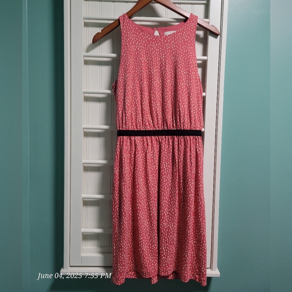 LOFT Pink Sundress SizeSmall